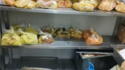 ضبط مسئول عن محل مأكولات بدون ترخيص في القاهرة