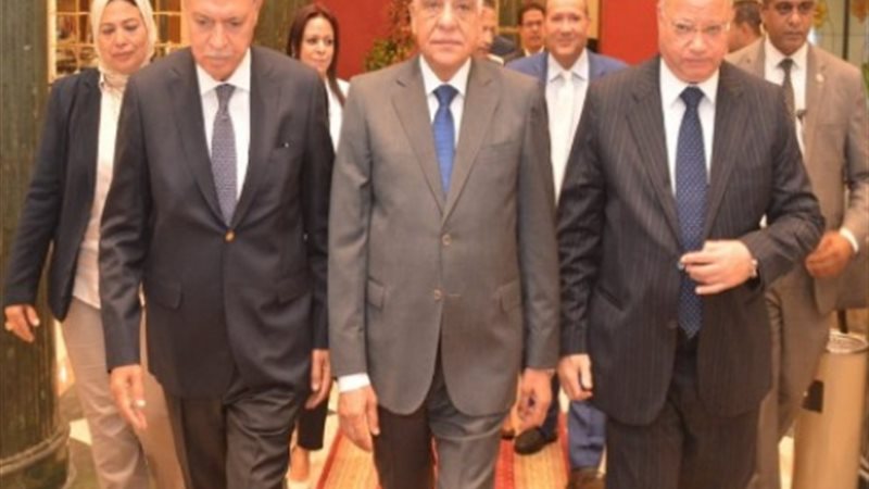 محافظو القاهرة والجيزة