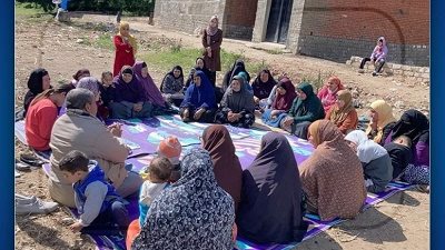 القبطية الإنجيلية تحتفل مع المرأة الريفية باليوم العالمي للمرأة