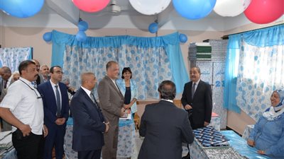 محافظ الإسماعيلية يفتتح تجديدات مبني إدارة شمال التعليمية..صور