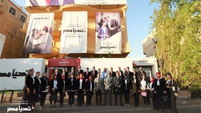 حملة السيسي تستقبل وفدًا من اتحاد شباب العمال
