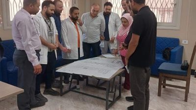 عبد المقصود يترأس فريقا بصحة القليوبية لمتابعة مستشفى أبو المنجا