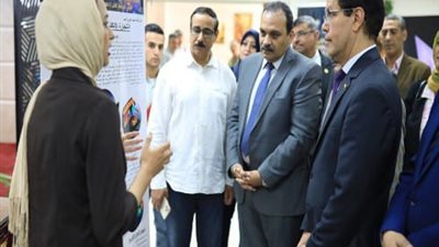 الجيزاوي يشيد بمشروعات الطلاب المشاركين في مؤتمر الدراسات العليا
