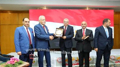 الدرندلي يشهد إحتفالية الطب باليوبيل الذهبى لانتصارات اكتوبر