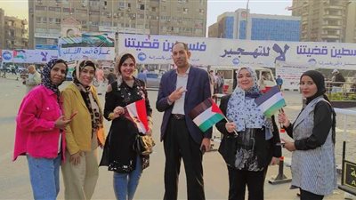 لجنة نقابة الصحفيين بالشرقية تشارك فى الوقفة التضامنية