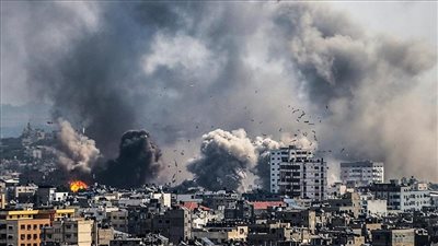الحكومة الفلسطينية:248 قتيلا في24 ساعةوارتفاع أعداد النازحين بغزة