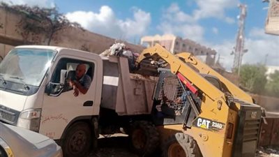 محافظ كفر الشيخ..رفع 280 طن قمامة بمراكز دسوق وبلطيم وقلين