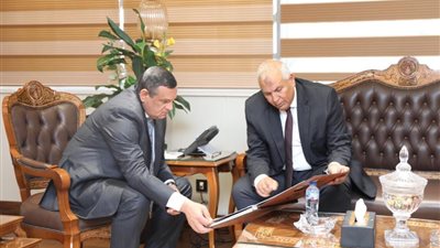 آمنة يتابع الموقف التنفيذي للمشروعات الجارية بالوادى الجديد