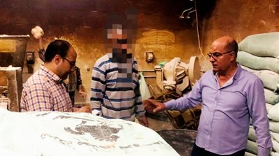 تموين الدقهلية يضبط مخابز مخالفة فى ٥ مراكز فجر اليوم