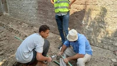 تركيب 1000 وصلة مياه منزلية بالمجان للأسر الأكثر احتياجًا بالشرقي