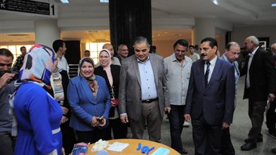 رئيس جامعة كفر الشيخ يفتتح ملتقى السلامة والصحة المهنية بالجامعة