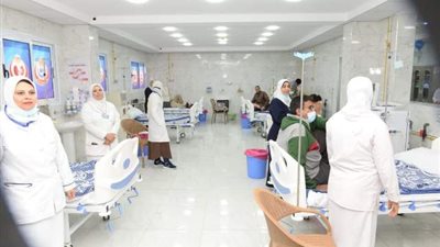 دعم وحدة الكلي بمستشفى السنبلاوين بـ17 ماكينة غسيل كلوى