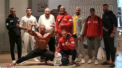 منتخب مصر لكمال الأجسام يصل إلى إسبانيا للمشاركة في بطولة العالم