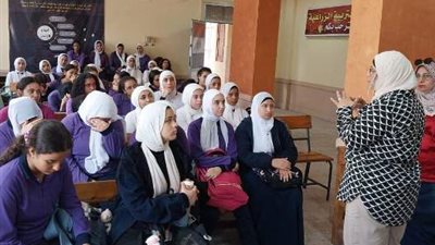 حماية الطفل بالمنيا تنظم ندوات لطلاب المدارس