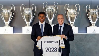 رسمياً .. تجديد عقد البرازيلي رودريجو جوس ريال مدريد حتي 2028