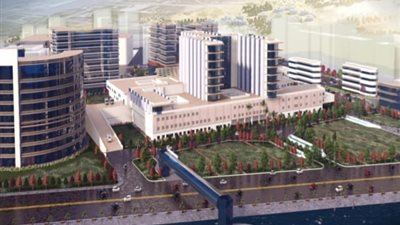 بحوث الإسكان والبناء يشرف على أكبر مدينة طبية متكاملة في مصر