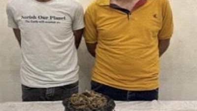 القبض على عاطلين وربة منزل بحوزتهم 14 كيلو مخدرات بالقاهرة