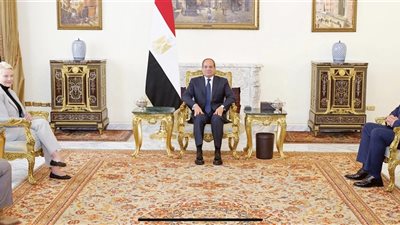 الرئيس يستقبل المديرة التنفيذية لبرنامج الغذاء العالمي