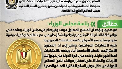 الحكومة تنفى وجود عجز فى مخزون السلع الاستراتيجية بالبلاد