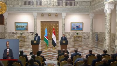 السيسى: استعرضت مع 