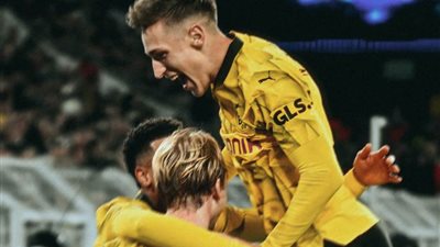 بروسيا دورتموند يضرب نيوكاسل بثنائية دون رد في دوري أبطال أوروبا