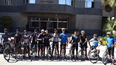 جامعة حلوان تنظم ماراثون لسباق الدراجات