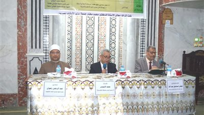 ختام الأسبوع الثقافي بمسجد السيدة خديجة بالعبور بالقليوبية