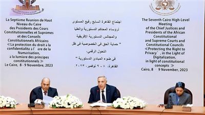 توصيات اجتماع القاهرة السابع للمحاكم والمجالس الدستورية الافريقية