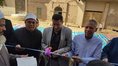 أفتتاح مسجد النور بقرية 