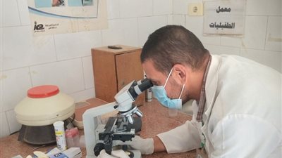 الكشف والعلاج ل 2035 مريضا في قافلة بسنور بنى سويف