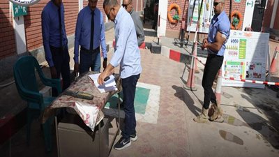 مياه المنيا تستقبل مدير أمن الشركة القابضة