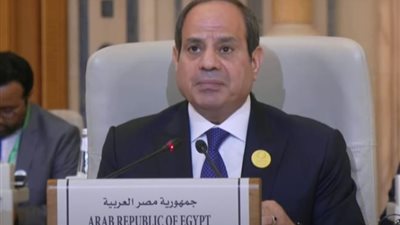 السيسي : ما يحدث في غزة يكشف ازدواجية المعايير واختلال القيم الإنسانية
