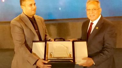 تفاصيل مشاركة وتكريم رئيس جهاز دمياط الجديدة بحفل جامعة حورس صور