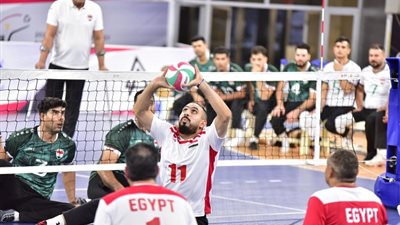 مصرتفوزعلى العراق بثلاثية نظيفة في مونديال الطائرة البارالمبية
