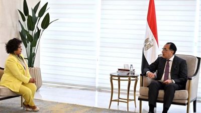 مدبولي يستقبل المديرة التنفيذية لوكالة الاتحاد الأفريقي للتنمية