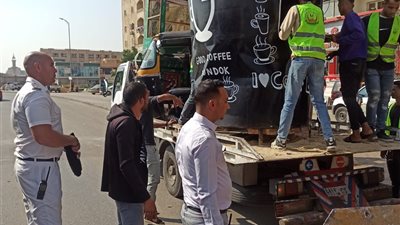 جهاز 6 أكتوبر يواصل حملاته لإزالة الإشغالات والقضاء على العشوائية