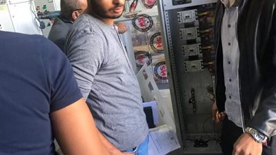 فحص انارة الشوارع بالسويس الجديدة