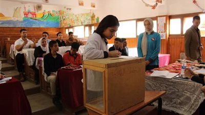 انتخاب المكتب التنفيذي لاتحاد طلاب المرحلة الثانوية بسوهاج