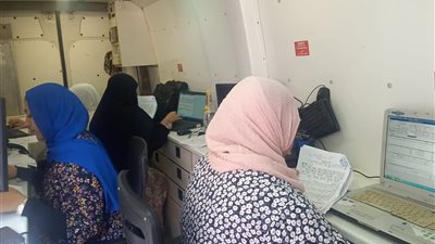 علاج٧٨٣ حالة في القافلة المجانية بالغرابوة في الإسماعيلية
