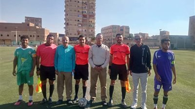 فوز فريق نادي مغاغة الرياضي على نادى شباب اسيوط بدورى القطاعات