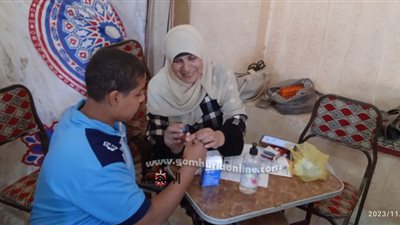 جامعة السادات تنظم قافلة طبية ومشروع بيئى تنموى بكفر ميت أبوالكوم