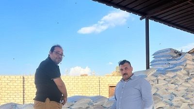 صحة القليوبية تضبط ٣٠ طن ملح متحجر و١٠٠٠ كيس منتهي الصلاحية بالخانكة