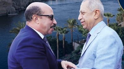 رئيس الأكاديمية العربية للعلوم والتكنولوجيا يهنئ محافظ أسوان