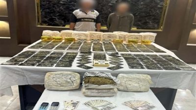 ضبط عاطلين بـ 60 كيلو هيدرو و حشيش في الإسماعيلية