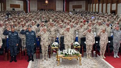 وزير الدفاع يشهد تنفيذ المرحلة الرئيسية لمشروع مراكز القيادة التعبوى (جالوت -2) للمنطقة الغربية العسكرية