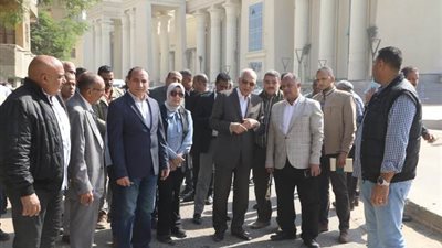محافظ الجيزة يتفقد تطوير محيط ٢٦ يوليو ومحطة القطارات