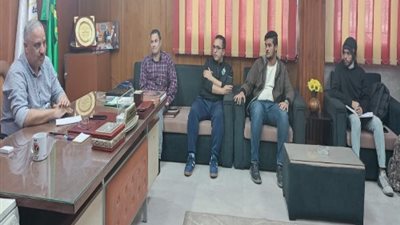 الصبروط يناقش الإستعدادات للمنتدى الأول للكيانات الشبابية بالقليوبية