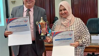 فوز إدارة الخدمة الاجتماعية بالمركز الأول علي مستوي الجمهورية