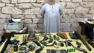ضبط شخص حول منزله لورشة تصنيع أسلحة نارية بسوهاج