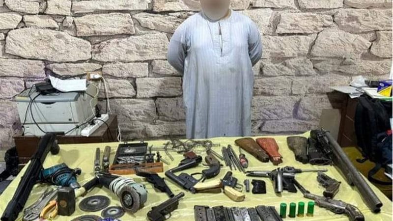 المتهم والمضبوطات